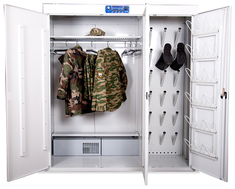 Вентилируемые шкафы для хранения одежды