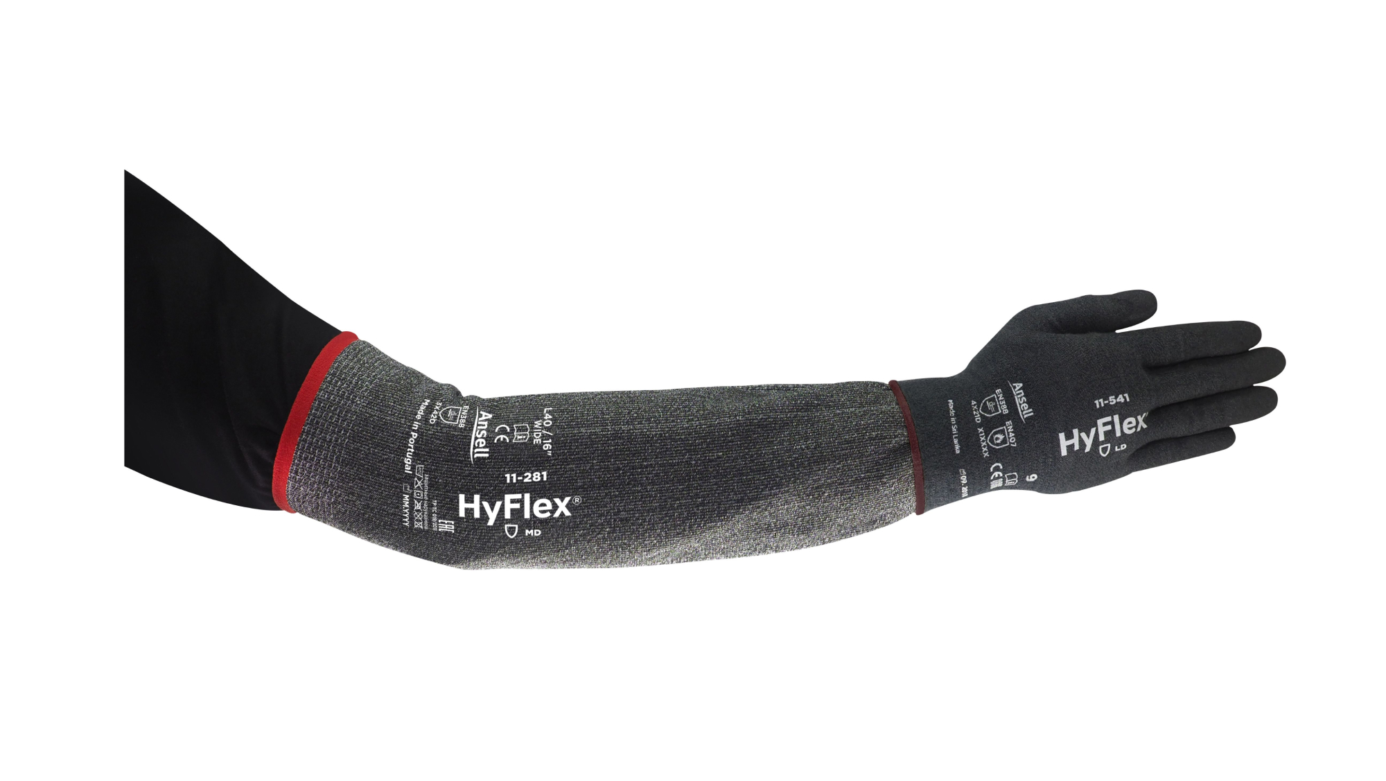 ansell hyflex sleeves